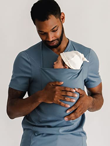 חולצת אבא של ללבו | מנשא לתינוק | חולצת קנגורו | Babywearing | לאבות